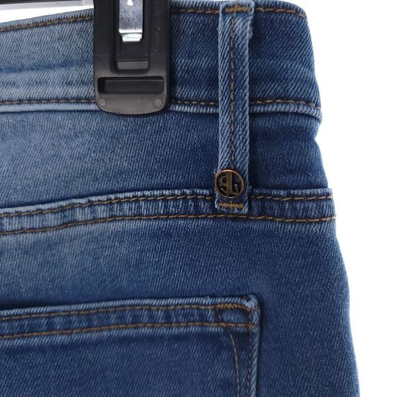 DRIFTWOOD Blue Cropped Jeans with Embellished Cuffs - Picture 13 of 16